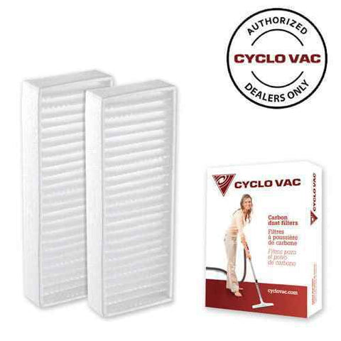Single Cyclovac Carbon dust filters